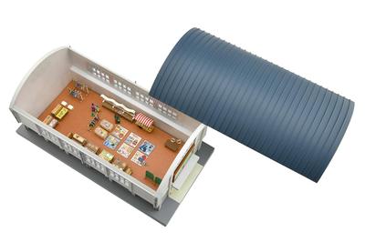 TOMYTEC EcoLacture MD02 Micro Dollhouse Citizen Bazaar Diorama Supplies