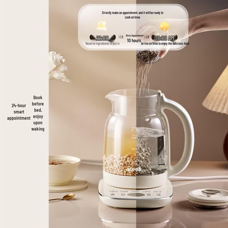 SUPOR 2L Multi-functional Health Pot CN plug (adapter included)