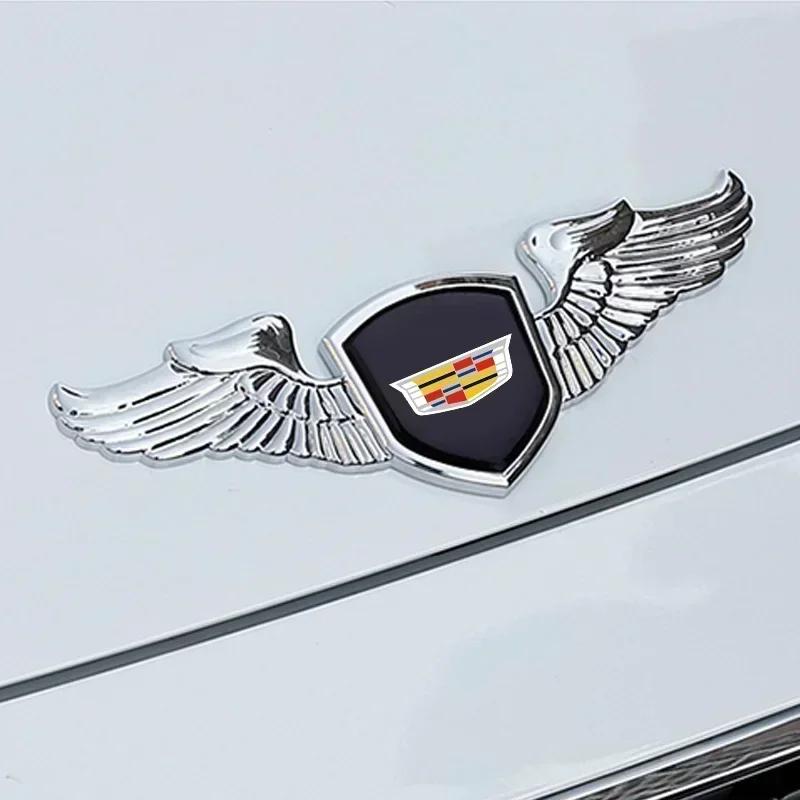 Kryt kapoty auta ze slitiny Přední odznak nálepka pro Cadillac Seville XT4 CT4 SLR STS EXT CTS Escalade CT5 Coupe Příslušenství