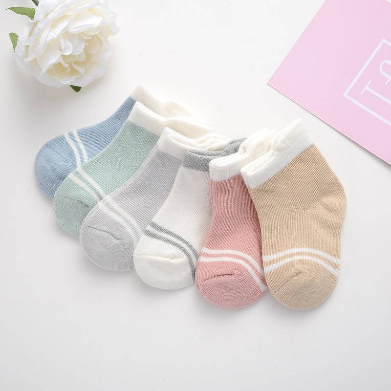 

6 пар/лот 0–24 месяца Летние короткие носки для малыша Милые животные Новорожденные носки Чрезвычайно мягкие носки для девочек и мальчиков Весна 0 to 6M