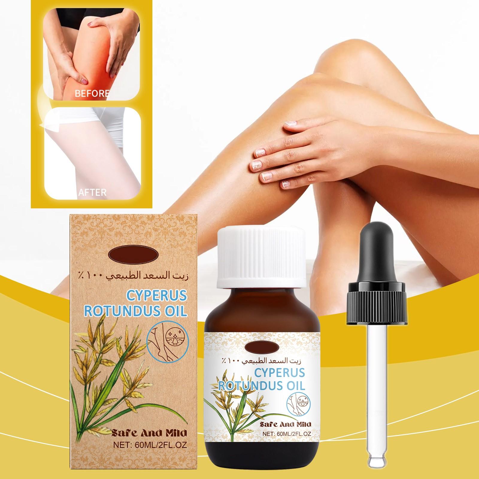 

Масло Cyperus Rotundus Масло для удаления волос Натуральное масло для тела Увлажняющее питательное масло для удаления волос, 60 мл One Size