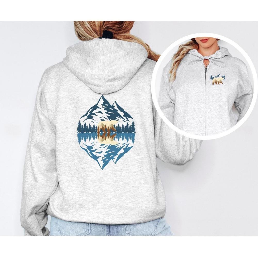 American High Street Autumn and Winter Cursive Letter Printed Hoodie Casual Loose Couple Hoodie Fashion Trend
