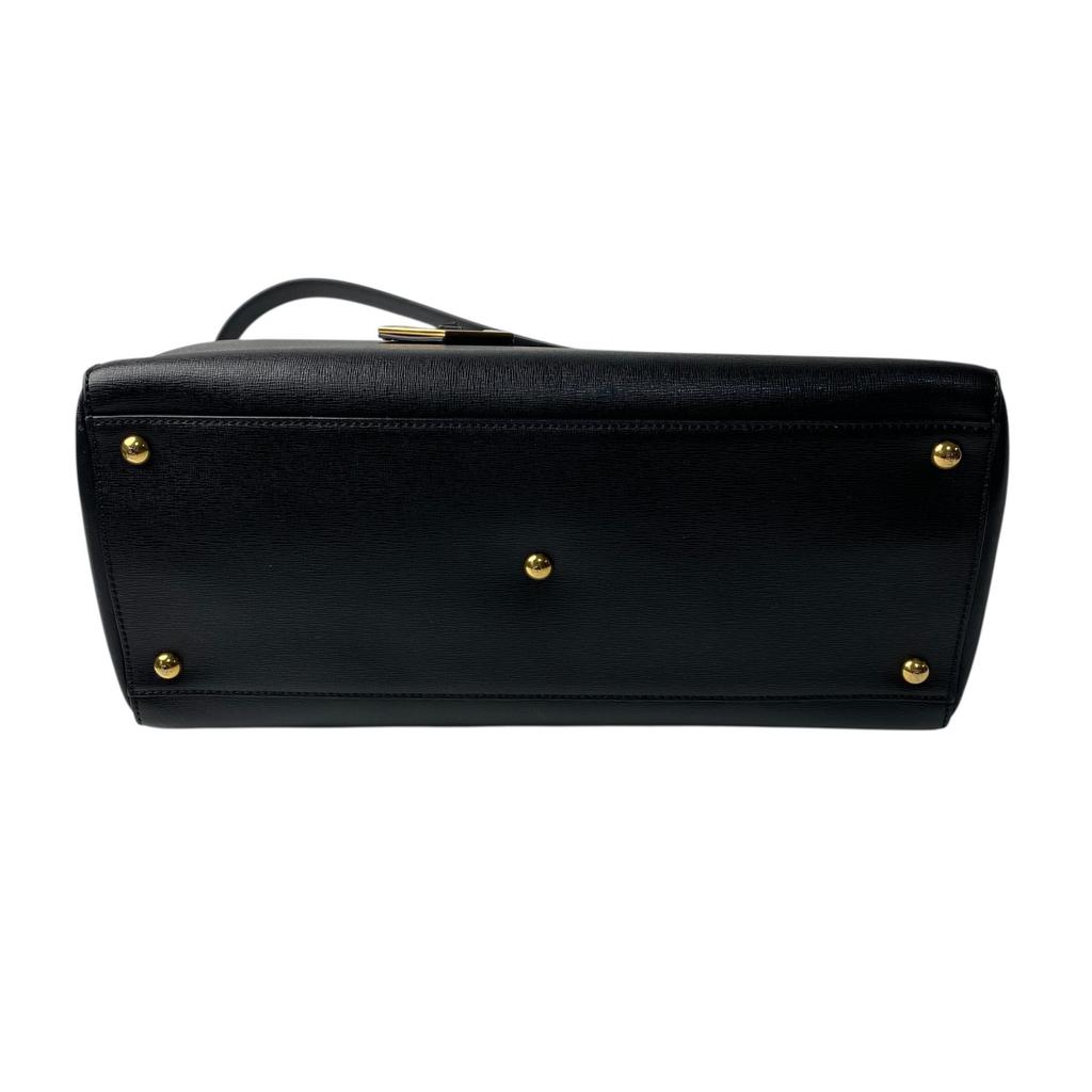 Used FENDIShoulder Bag Black Leather Women