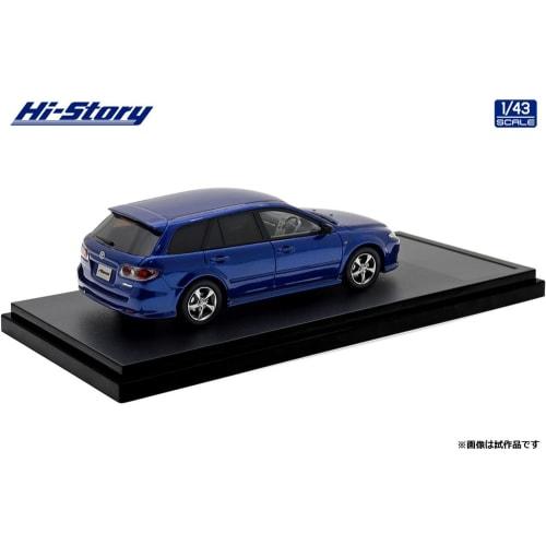 Inter Allied Hi Story 1/43 Scale Mazda Atenza Sports Wagon 23S (2004) Blue Pacific Mica Finish (HS490BL)