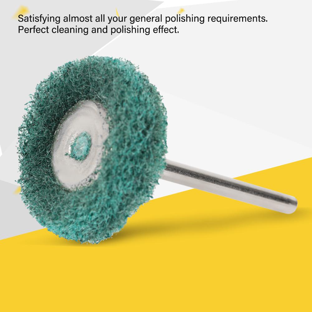 40 Stück Polierscheibe Schleifscheibe Polierpad Bürste für Rotationswerkzeug