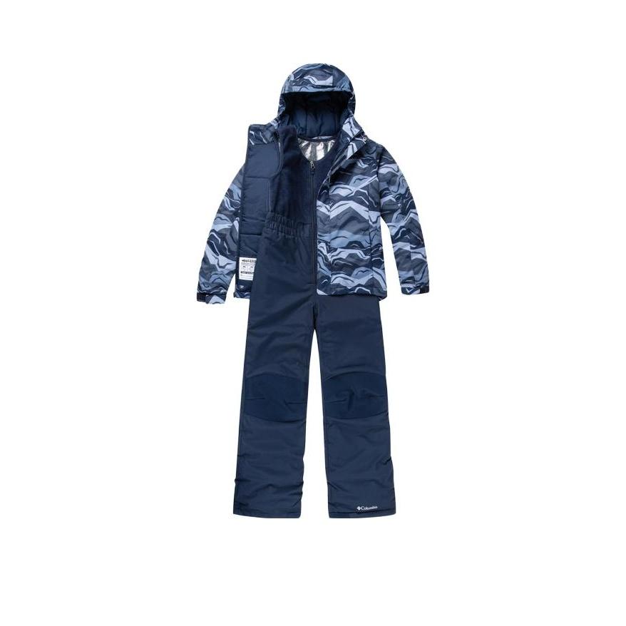 Columbia Kids Hooded Warm Solid Color