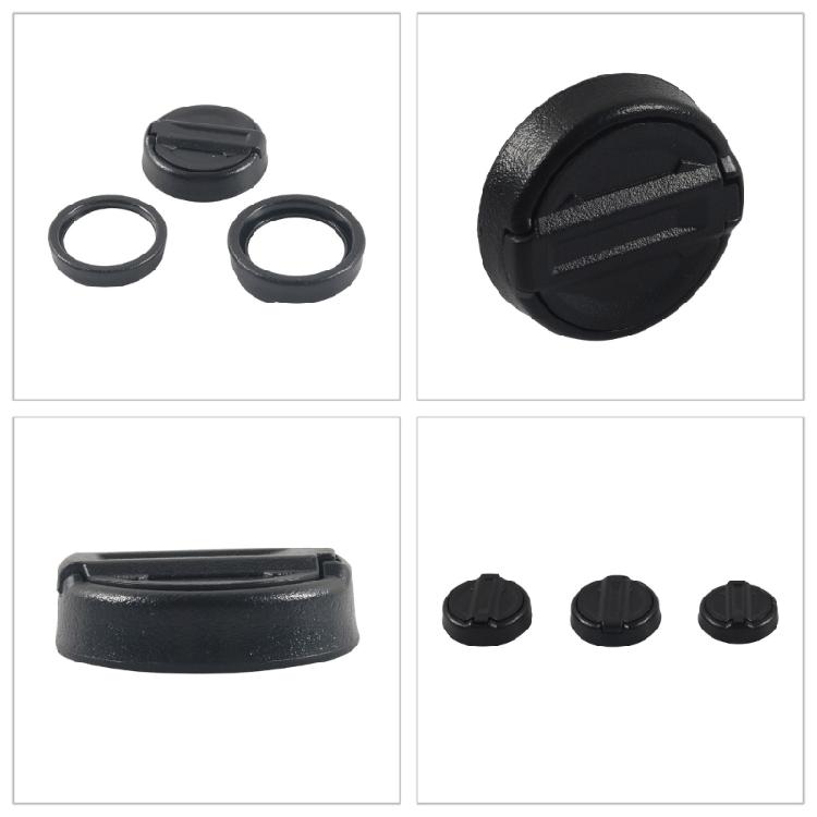 3 Stück Magnetische Schlüssellochabdeckungen Ersatz Türschlossabdeckung Außenzubehör für 2018-2024 Schlüssellochschutz