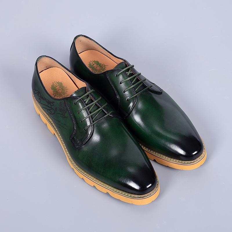 Luxury High Quality Men Shoes Genuine