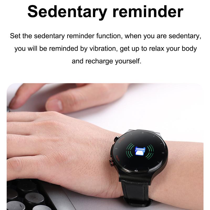 Max Pro Smart Watch Men Laser Treatment ECG Body Temperature Measurement Heart Rate Blood Pressure Oxygen Smartwatch