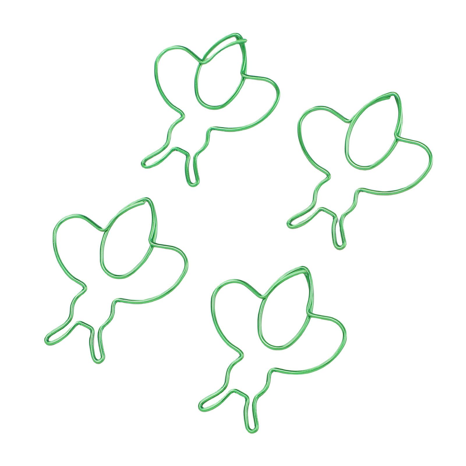 

80Pcs Bee Shaped Paper Clips Iron Multifunctional Cute Paperclips for Scrapbooks Calendars Files