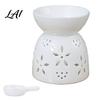 Ceramic Aromatherapy Burner Tealight Candle Holder Essential Oil Wax Melt Burners Modern Home Decor Accents Aroma Diffuser for Bedroom Christmas