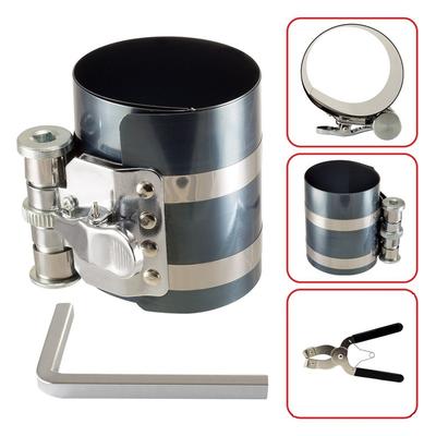 3 Inches Piston Ring Compressor with Installer Ratchet Plier Remover Expander Engine Tool