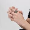 2026 European and American Domineering Casting Anchor Ring, Retro Personality Smearing Oil Pirate Series Men's Ring
