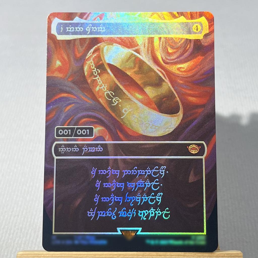 LTR LTC FOIL3--002 Tcg Proxy Magical Cards Cabal Coffers The Great Henge Ancient Tomb The One Ring Pact of Negation Gathering