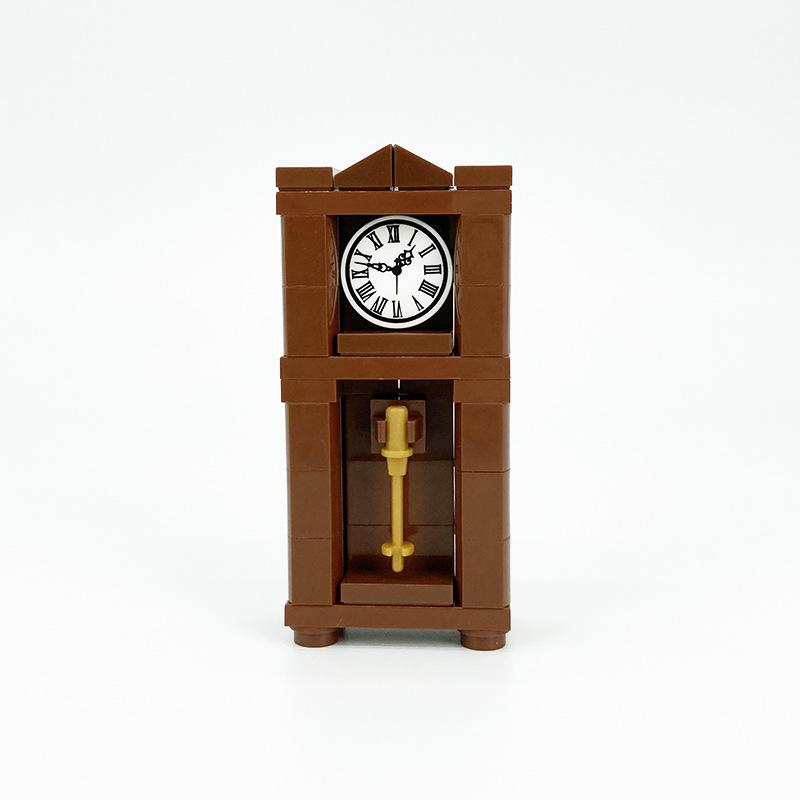 City MOC Furniture Desktop Game Computer Table Desk Piano Prints Set Building Blocks Toys for Children Assemble Bricks Parts