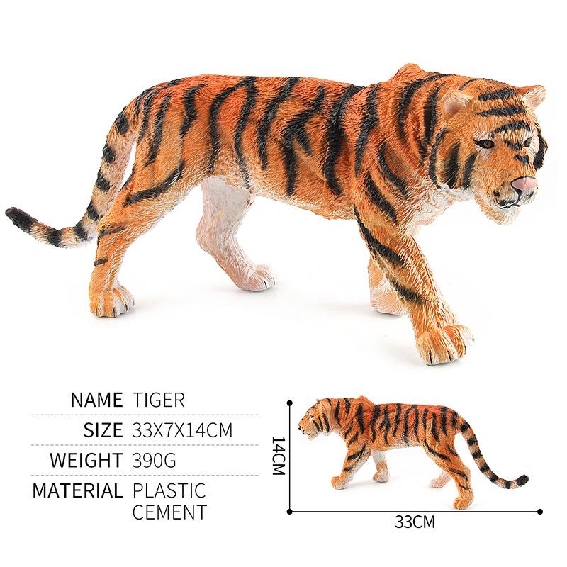 English Details Animal Paradise Wildlife Figure Model Toy Plastic Forest Animal Ornament Doll