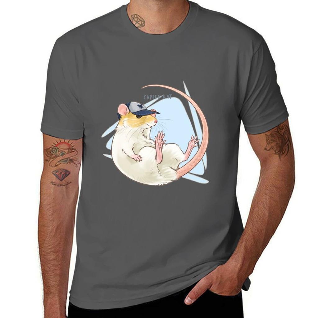 Rat Capped Tshirt Holiday Outdoor Tshirt