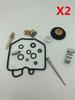 2 Set Carburetor Repair Rebuild Kit Fit For Honda CM400C CM400E CM400T 1980 1981
