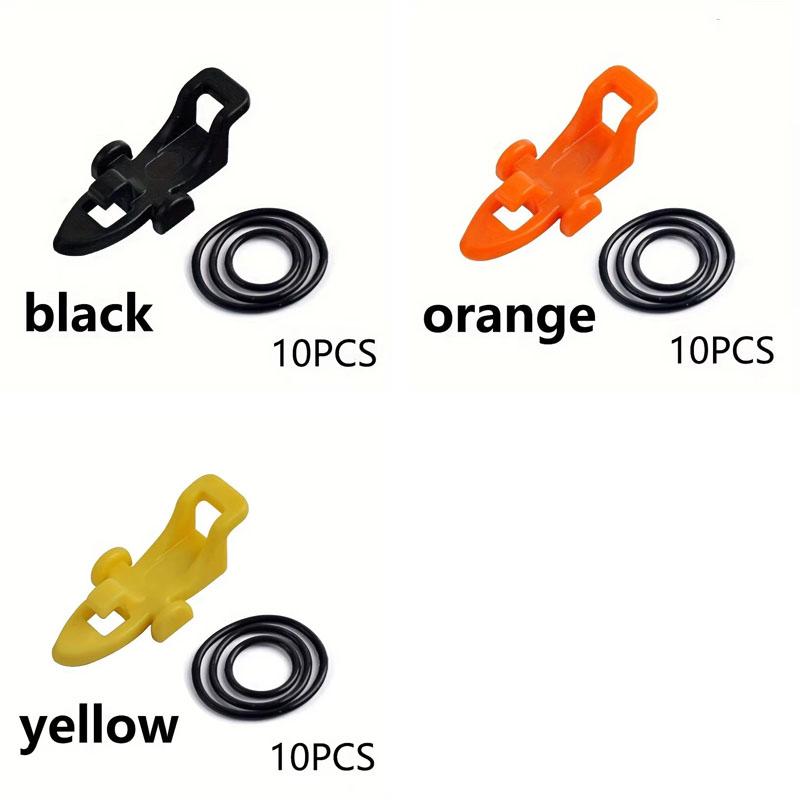10set/pack Fishing Hook Secure Keeper Holder Lure Accessories Fishing Rod Bait Casting Tool Jig Hooks Safe Keeping