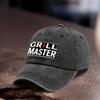 cmGrill Master Printed Adjustable Cowboy Hat Unisex Outdoor Sports Style Suitable for Barbecue Parties Outdoor Camping