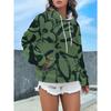 Fashionable Women's Loose Casual Street Style Hooded Sweatshirt