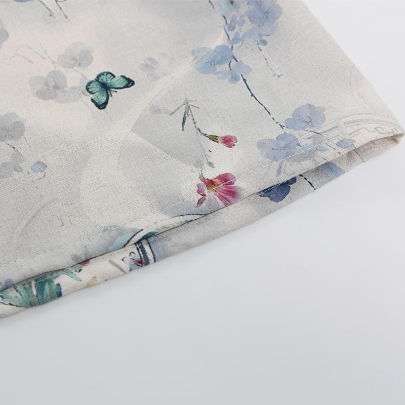 Plus Size 3XL-8XL Oversize Summer Casual Blouses for Women Tops Loose Short Sleeve Shirt Vintage Clothes