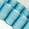 Aqua Blue Spool Overlocking Hand Machine Polyester Cones Serger 400 Mtr