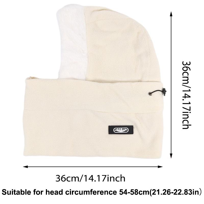 Winter Verdickte Mütze Schal Winddicht Warm Damen Herren Beanies Mützen Outdoor Skifahren Radfahren Radmützen Helm Innenfutter