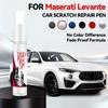 Autolack-Reparaturstift Für 2016-2025 Maserati Levante Lackkratzer-Reparaturzubehör Weiß 268A Schwarz NMN Blau 406C Grau 571A