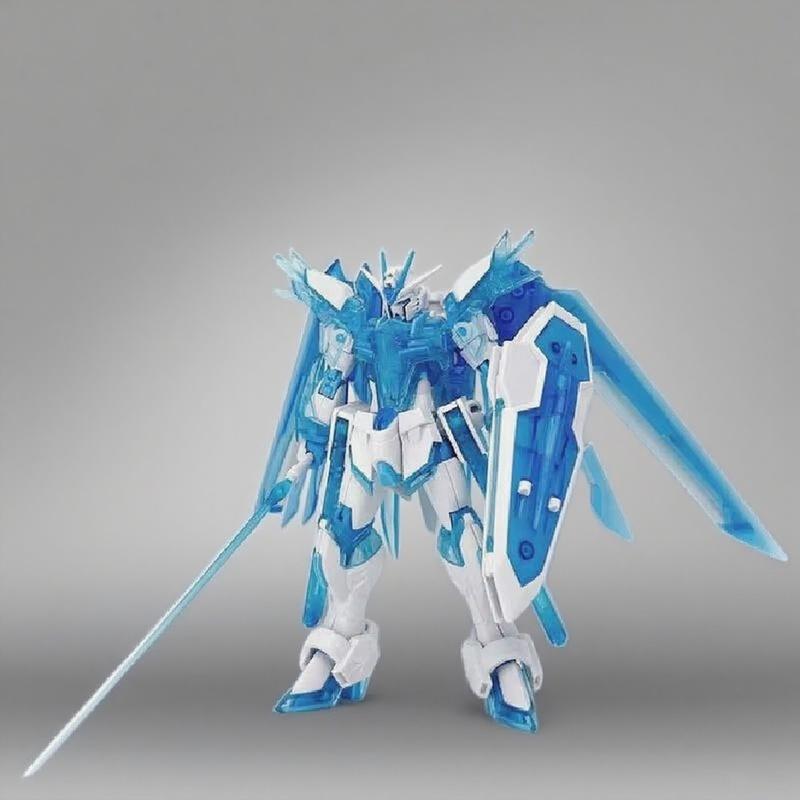 HG 1/120 Rising Freedom Zgmf-X20a Assembly Model Kit Action Figures Plastic Model Toys Desktop Decoration Boys Surprise Gifts