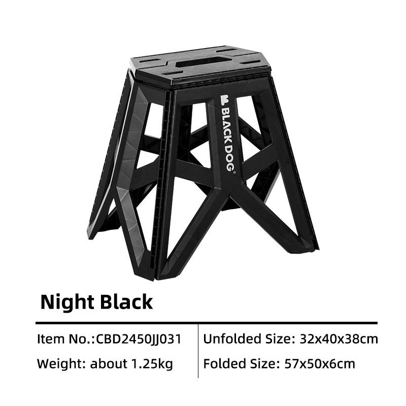 

Blackdog Outdoor Folding Chair Stable and Solid Fishing Chair Line up Portable Beach Chair Camping Small Mat Stools чёрный