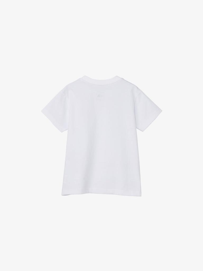 The North Face Short Sleeve Small Box Logo Size 100 T-Shirt, Tee, White,
