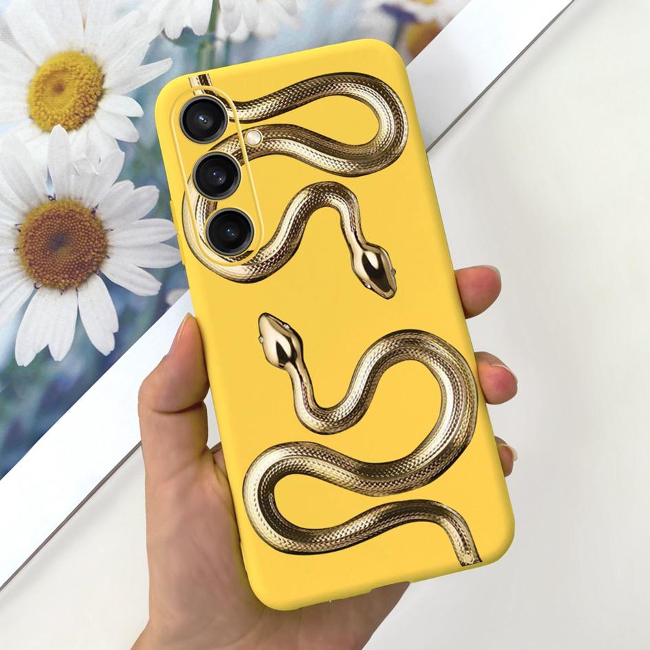 For Samsung Galaxy A25 2023 Case SM-A256B Cover Popular Flower Cartoon Soft Silicone Funda For Samsung A35 A25 5G A 25 Protector