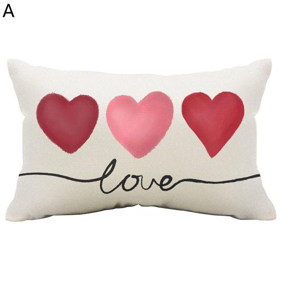 Чехол для подушки анти-выцветание подушка с невидимым узором на молнии многоразовая мебельная фурнитура Love Sham A 543₽
