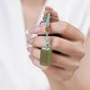 Hetian Jade Square No-Thing Pendant Phone Charm & Keyring