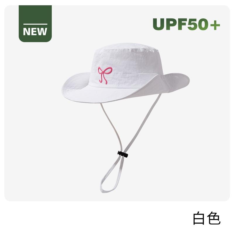

Шляпа-козырек с бантом, женская быстросохнущая защита от солнца, шляпа-ведро на шнурке, летняя шляпа для пеших походов, кемпинга, альпинизма, шляпа-панама
