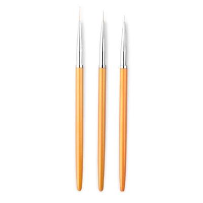 3 Stück Nagelmalpinsel Set Nagelkunst Liner Pinsel Nagel Punktier Zeichenwerkzeug Nägel Malpinsel