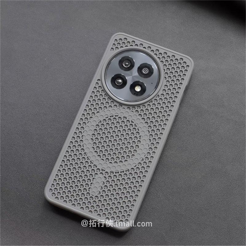 Honeycomb Mesh Cooling Magnetic Case For OnePlus 13 12 R ACE 5 Pro 3 One Plus 12 13R For MagSafe Protective Cover Fashion Shell
