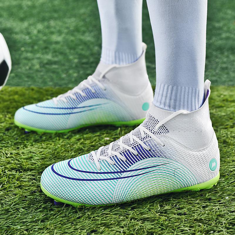Neue Fußballschuhe mit Gummisohle, gebrochene Stollen, lange Stollen, Studenten-Trainingsschuhe, Spielschuhe, modische Stollen, Sportschuhe