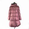 Strawberry Fields High Ratio 90 Percent Down Coat Outerwear Women M Dark Red Volume Collar Full Zip Strawberry Fields