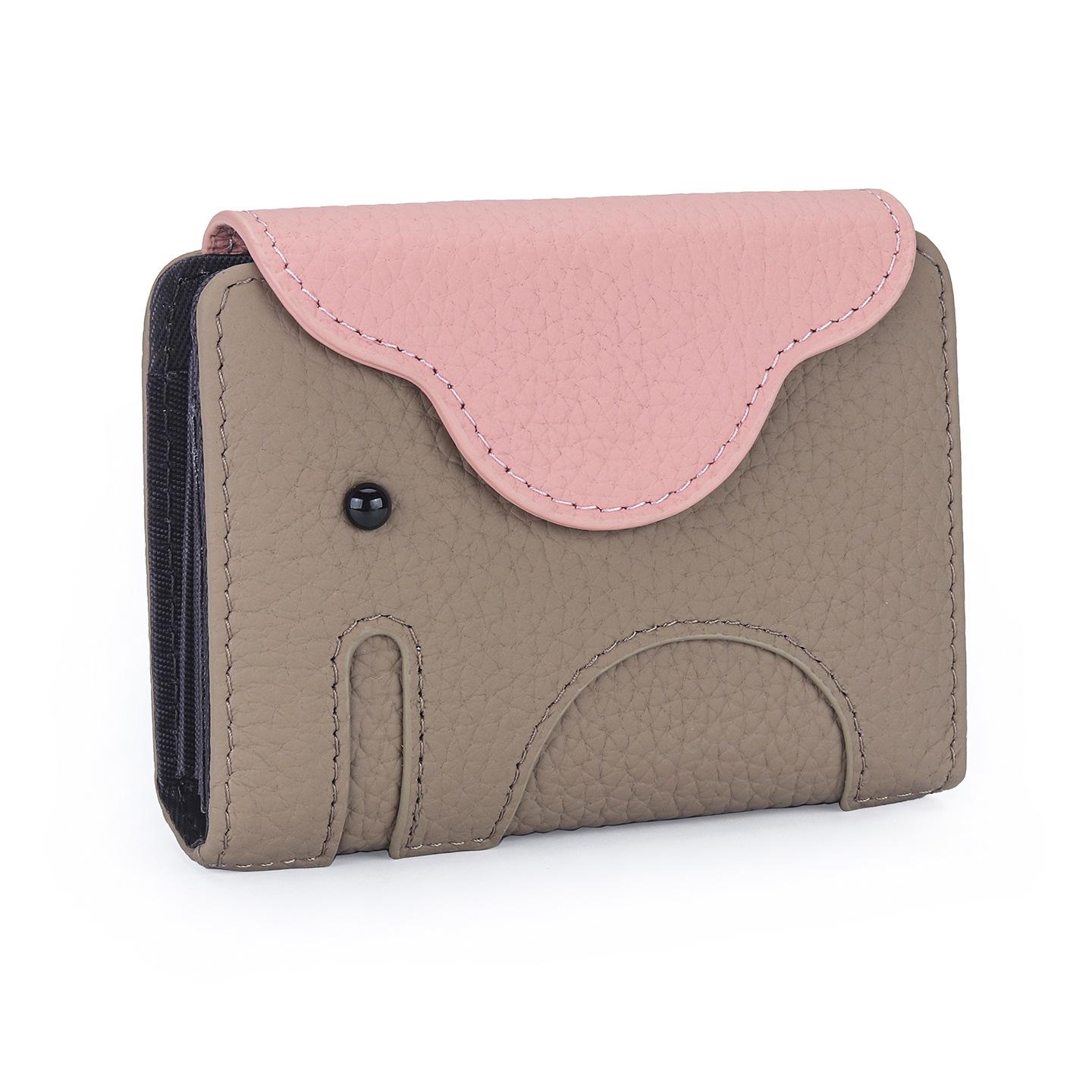 

Brand Genuine Leather Card Holder for Women,Anti-Theft Slim Accordion Credit Card Organizer, Secure Travel Wallet for Bank Cards сірий колір