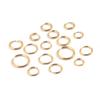 6pcs Stainless Steel Hoop Earrings Women Earrings Men Punk Hiphop Bijoux Gift Fashion Plated 18K Gold Jewelry Piercing Accessory