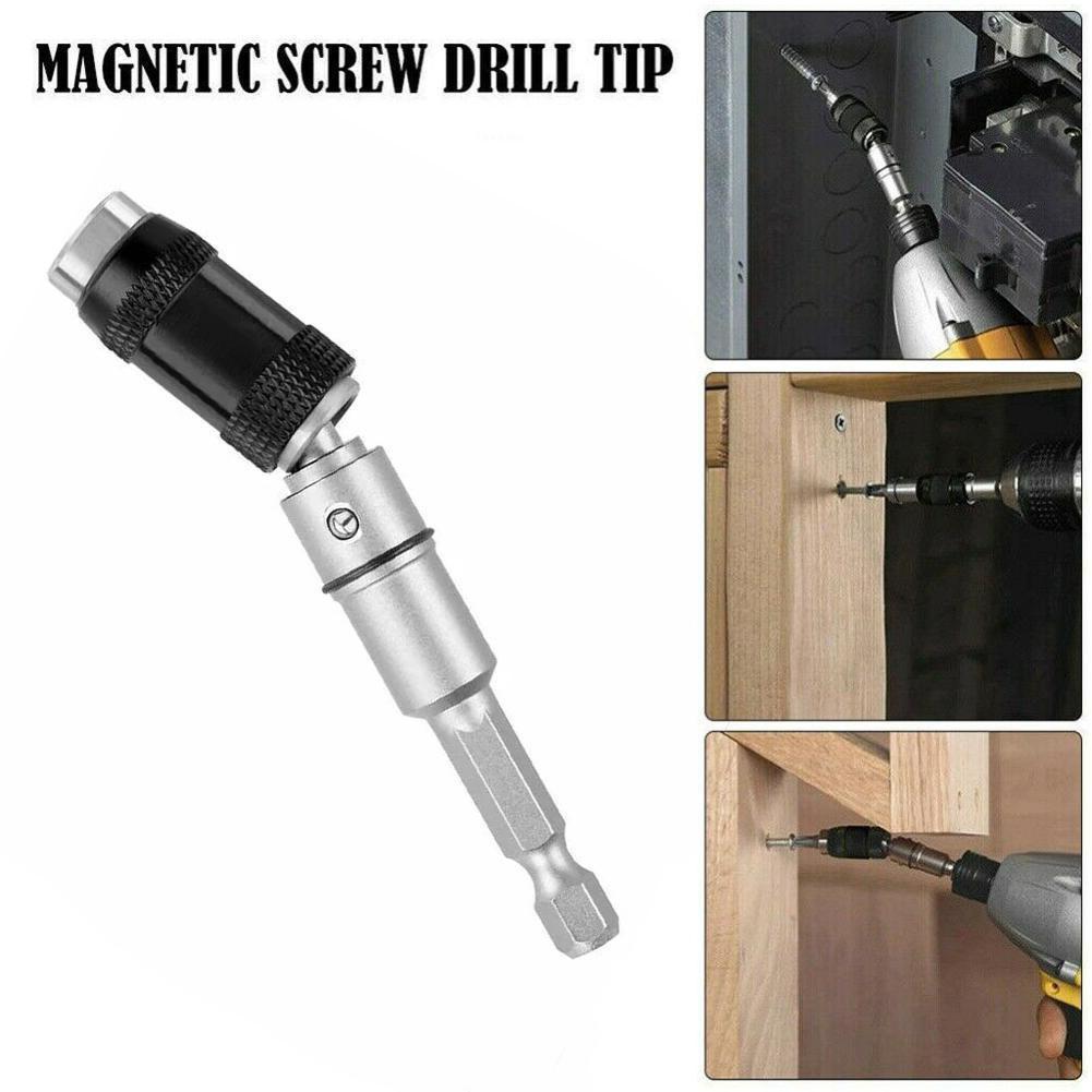 1pc Tip Pivoting Steel Drill Swivel Bit Tip Holder Swivel Bits Tool Screw Drill