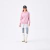 MLB MONOGRAM SS25 Sweatshirt Unisex Pink 3AMTM0151-50PKM
