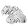 10 st Nya Äggtartformar i Aluminiumlegering Blomform Non-stick Muffinform Återanvändbara Muffinbakformar Köksverktyg