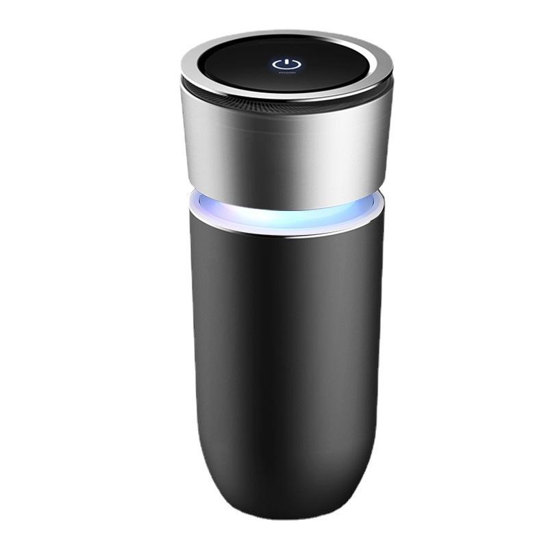 2025 Automatic Car Air Purifier with Atmosphere Light