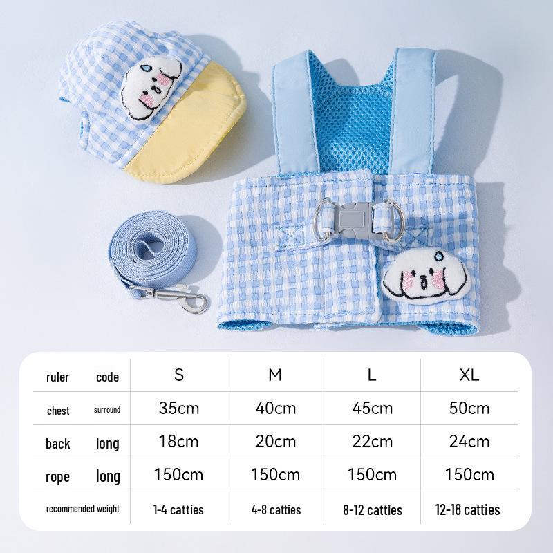 

Очаровательная бейсболка с мишкой и кошкой: Стильная шляпа от солнца для маленьких питомцев S (1-4 lbs)