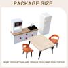 Dollhouse Furniture Set Decor Hobby Crafts Life Scene Props Miniature Toys