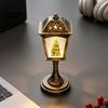 Holiday Gift for Kids Christmas Snow Sphere Lamp, Retro Street Lamp Design, Santa Party Ambient Lighting Snowman Tree Night Light Bedroom, Tabletop
