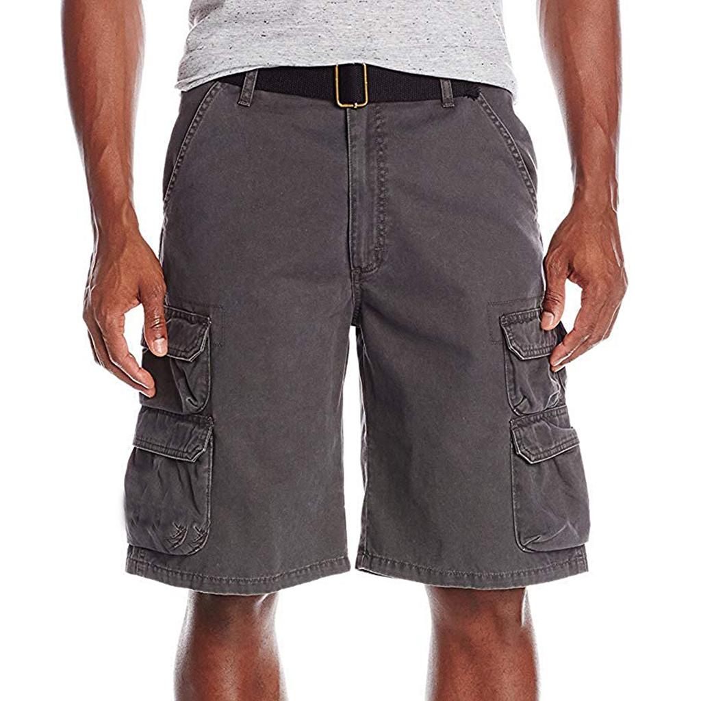 Men Summer Fashion Casual Outdoor Breathable Loose Multi-pocket Cargo Shorts